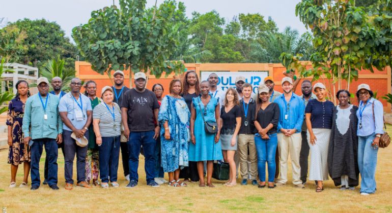 Délégations du Forum des CDC au Village Indigo à Ouidah